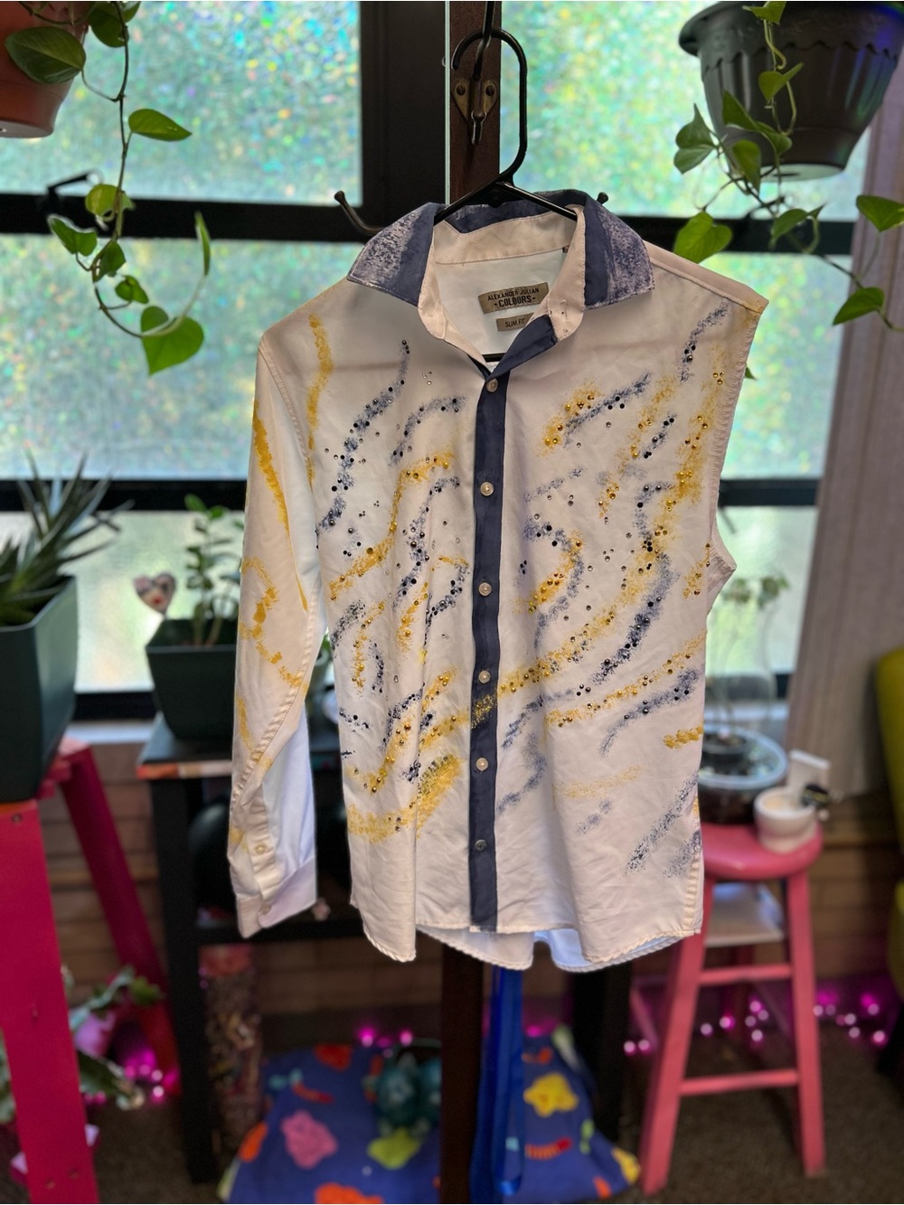 Ugliest Shirt I've Ever Seen At The Thrift! Size Small